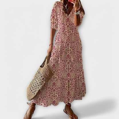 Alexi - Comfortabele losse maxi-jurk