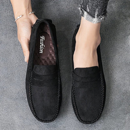 Tate - Casual klassieke suède loafers