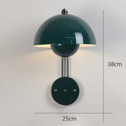 Moderne LED wandlamp met koepelkap