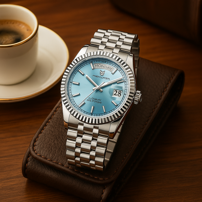 Automatisch herenhorloge van roestvrij staal