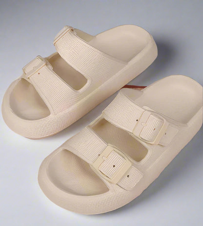 Aedan | Dubbelsponzen instapslippers