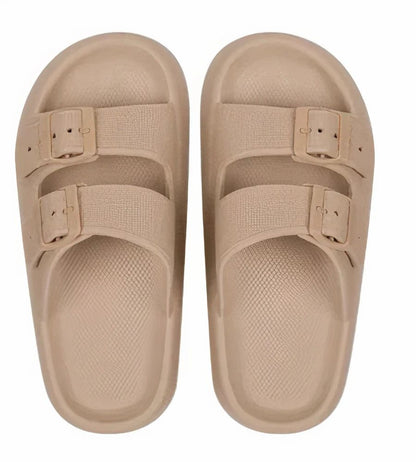 Aedan | Dubbelsponzen instapslippers