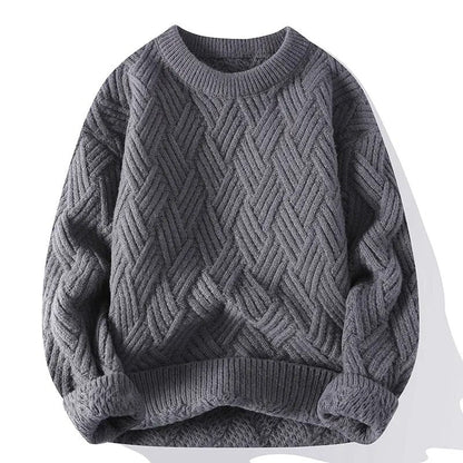 Casey - Cosy gebreide kabeltrui unisex