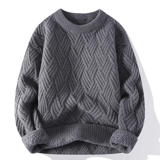 Casey - Cosy gebreide kabeltrui unisex