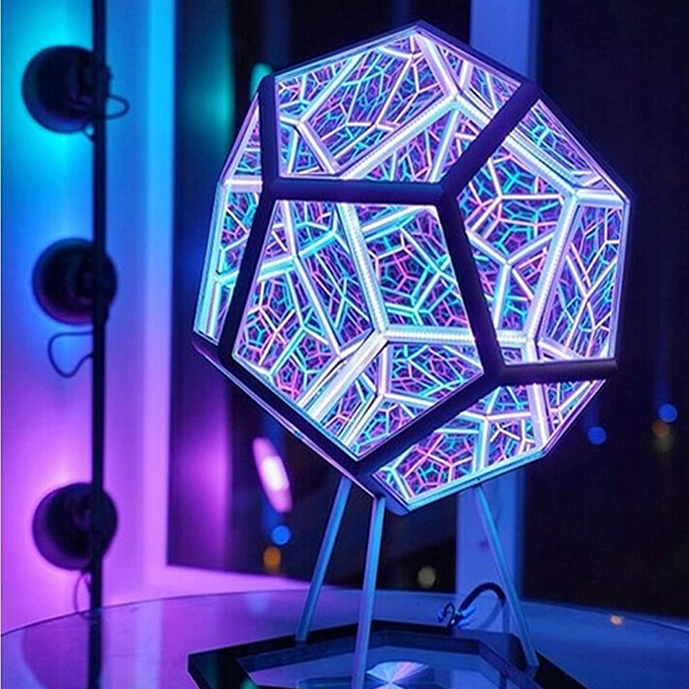 Betoverende Galaxy Spectrum space lamp